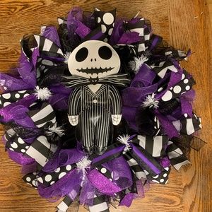 Jack Skellington Wreath